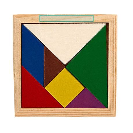 PUZZLE TANGRAM EN BOIS - LEIS
