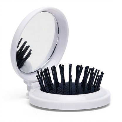 BROSSE PLIANTE AVEC MIROIR DE POCHE – BLUNT