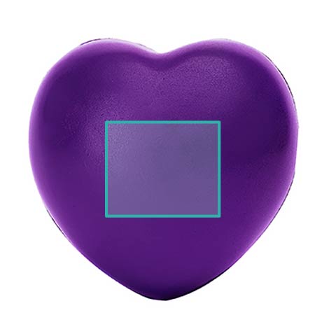 BALLE ANTI-STRESS EN FORME DE CŒUR – BIKU