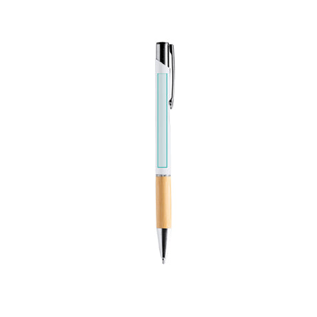 STYLO À BILLE EN ALUMINIUM ET BAMBOU - BORUX