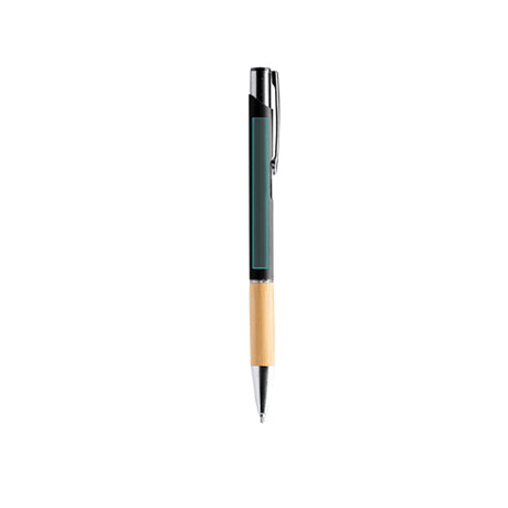 STYLO À BILLE EN ALUMINIUM ET BAMBOU - BORUX