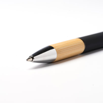 STYLO À BILLE EN ALUMINIUM ET BAMBOU - BORUX