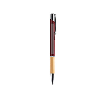 STYLO À BILLE EN ALUMINIUM ET BAMBOU - BORUX
