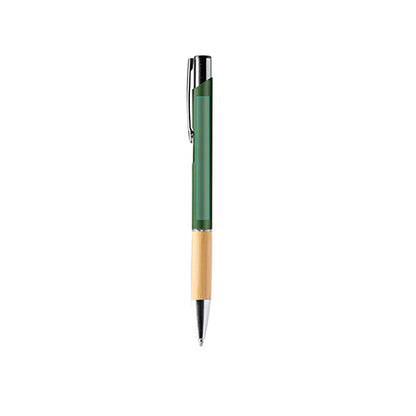 STYLO À BILLE EN ALUMINIUM ET BAMBOU - BORUX
