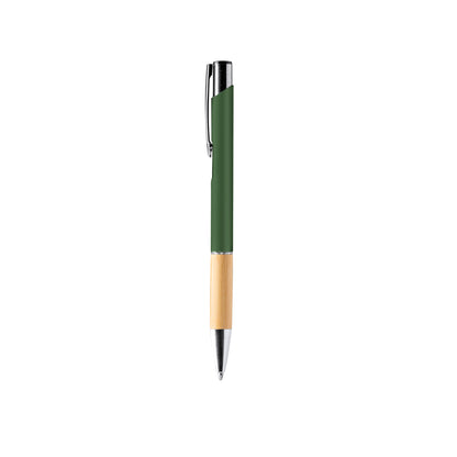 STYLO À BILLE EN ALUMINIUM ET BAMBOU - BORUX