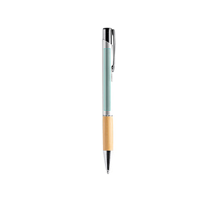 STYLO À BILLE EN ALUMINIUM ET BAMBOU - BORUX