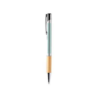 STYLO À BILLE EN ALUMINIUM ET BAMBOU - BORUX