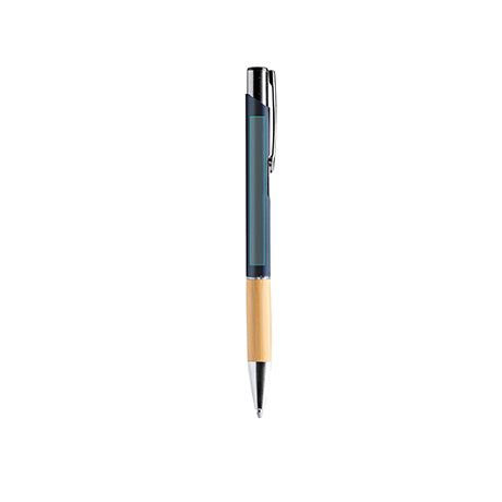 STYLO À BILLE EN ALUMINIUM ET BAMBOU - BORUX