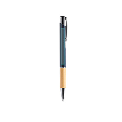 STYLO À BILLE EN ALUMINIUM ET BAMBOU - BORUX