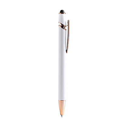STYLO À BILLE MÉTALLIQUE - ROSES