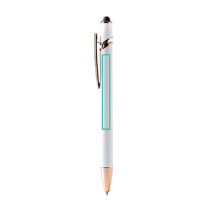STYLO À BILLE MÉTALLIQUE - ROSES