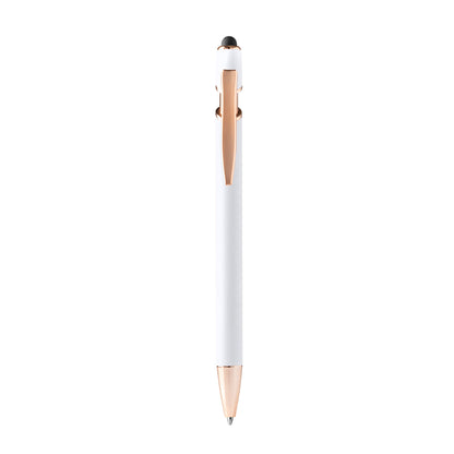 STYLO À BILLE MÉTALLIQUE - ROSES