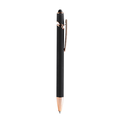 STYLO À BILLE MÉTALLIQUE - ROSES