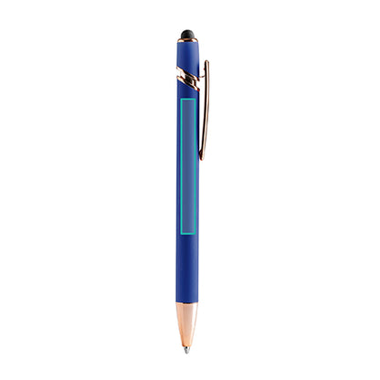 STYLO À BILLE MÉTALLIQUE - ROSES