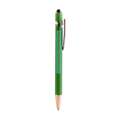 STYLO À BILLE MÉTALLIQUE - ROSES