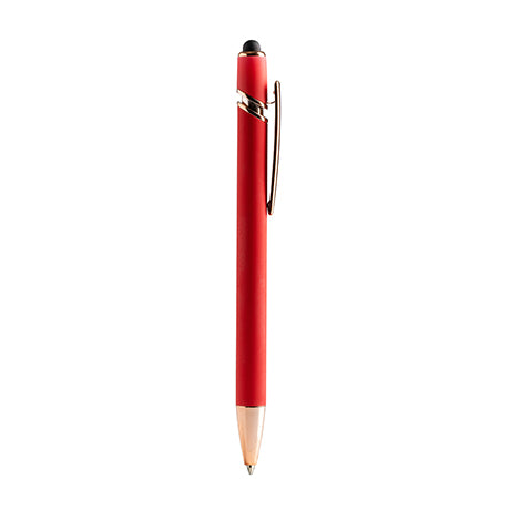 STYLO À BILLE MÉTALLIQUE - ROSES