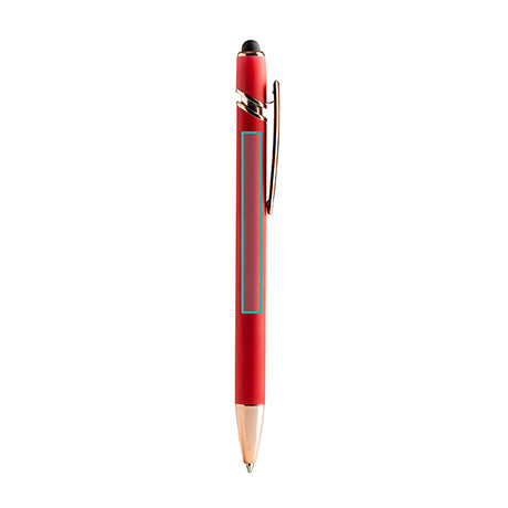 STYLO À BILLE MÉTALLIQUE - ROSES