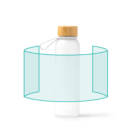 GOURDE EN VERRE RECYCLÉ - VOZNAN