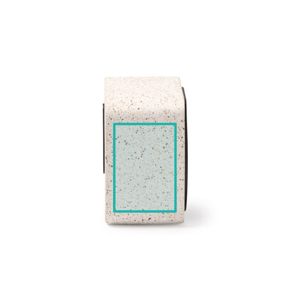 HAUT-PARLEUR SANS FIL EN TERRAZZO RECYCLÉ ET BAMBOU – MILER