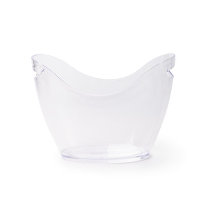 SEAU À GLACE TRANSPARENT AVEC POIGNÉES – TRESOK
