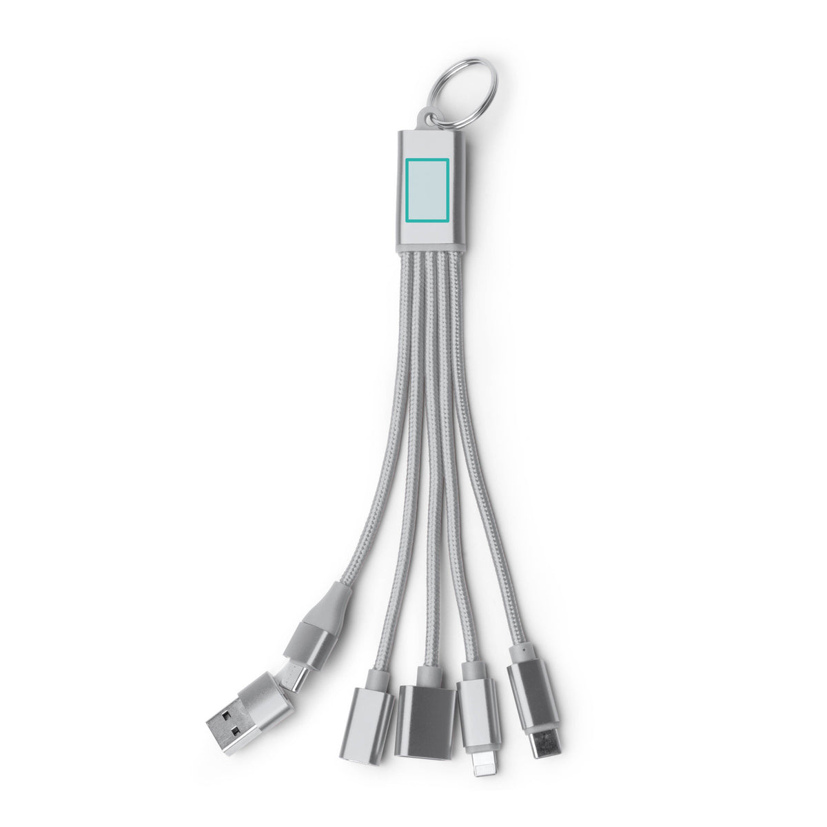 CÂBLE DE CHARGE MULTIFONCTION 7 EN 1 EN ALUMINIUM RECYCLÉ – KOLTAX