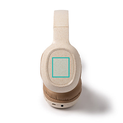 CASQUE AUDIO SANS FIL EN FIBRE DE BLÉ – NORBY