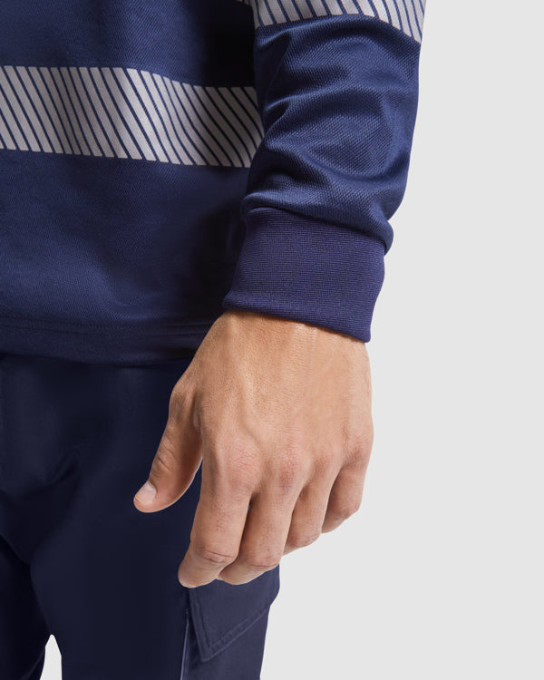 ATRIO L/S - polo technique haute visibilité à manches longues