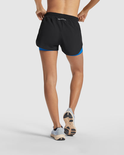 SHORT DE SPORT FEMME - CLAIR