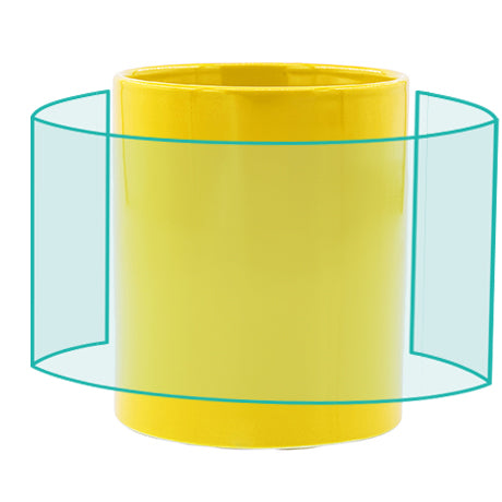 TASSE EN CERAMIQUE - PAPAYA