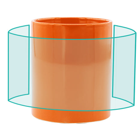 TASSE EN CERAMIQUE - PAPAYA