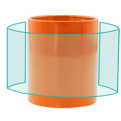 TASSE EN CERAMIQUE - PAPAYA
