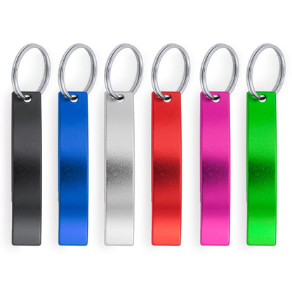 PORTE-CLÉS OUVRE-BOUTEILLE EN MÉTAL - BOSMA