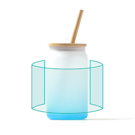 VERRE PERSONNALISABLE AVEC PAILLE - DALBY
