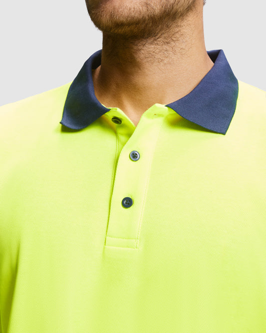 ATRIO L/S - polo technique haute visibilité à manches longues