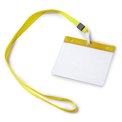 CORDON PORTE-BADGE AVEC POCHETTE – POMEL