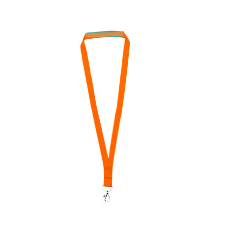 CORDON PORTE-BADGE AVEC MOUSQUETON – HOST