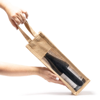 SAC PORTE-BOUTEILLE EN JUTE – NIMBA