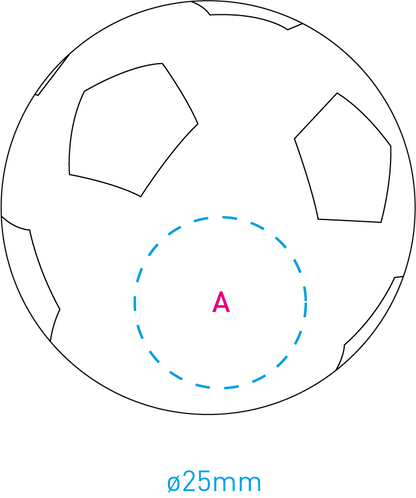 BALLON DE FOOTBALL ANTI-STRESS - 850006