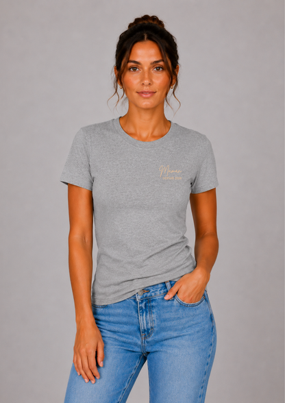 T-SHIRT - Broderie "Maman Depuis..."