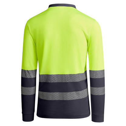 ATRIO L/S - polo technique haute visibilité à manches longues
