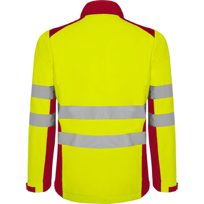 ANTARES - softshell bicolore haute visibilité