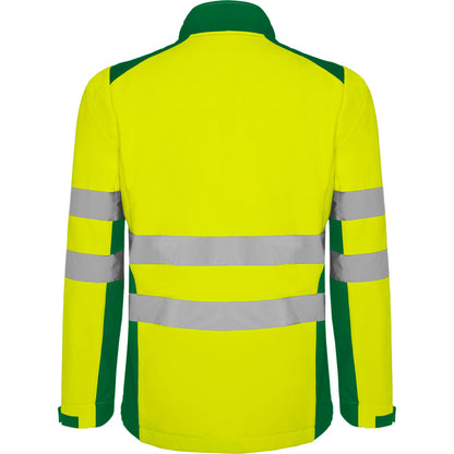 ANTARES - softshell bicolore haute visibilité