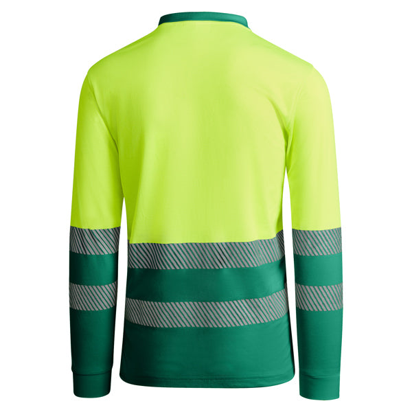 ATRIO L/S - polo technique haute visibilité à manches longues