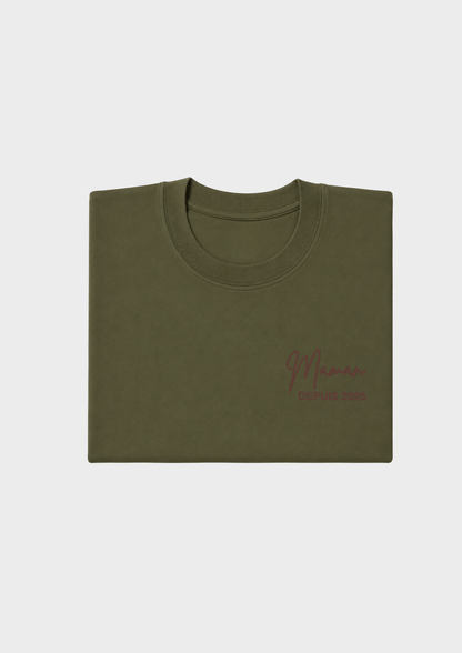 T-SHIRT - Broderie "Maman Depuis..."