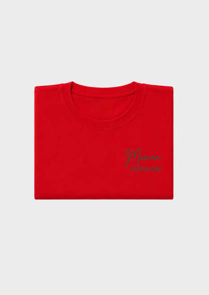 T-SHIRT - Broderie "Maman Depuis..."