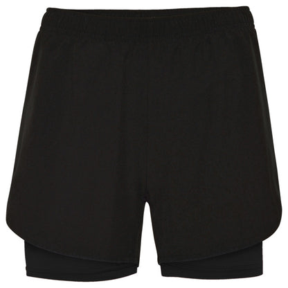 SHORT DE SPORT FEMME - CLAIR
