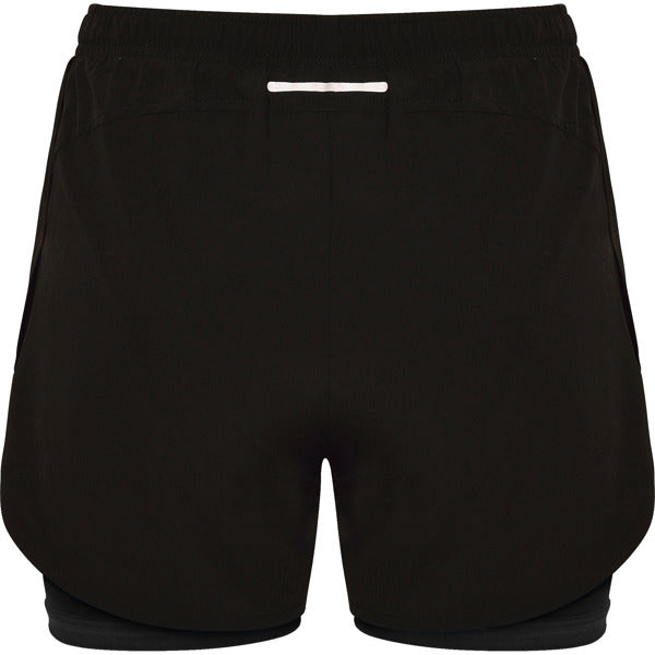 SHORT DE SPORT FEMME - CLAIR