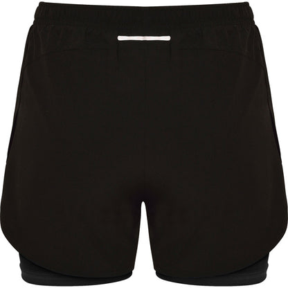 SHORT DE SPORT FEMME - CLAIR