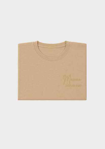 T-SHIRT - Broderie "Maman Depuis..."