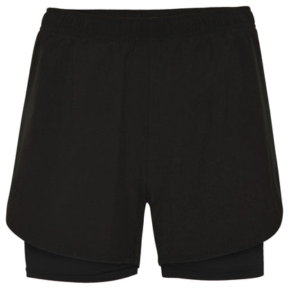 SHORT DE SPORT FEMME - CLAIR